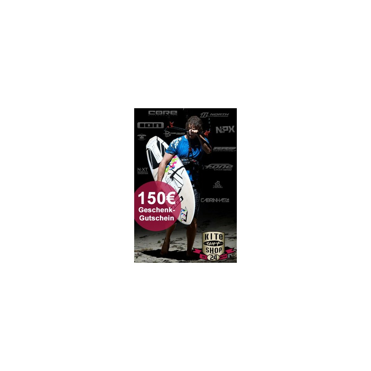 150 Euro Geschenkgutschein - KiteSurfShop24.com - Dein ...