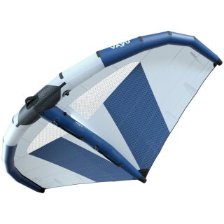 White / Blue V